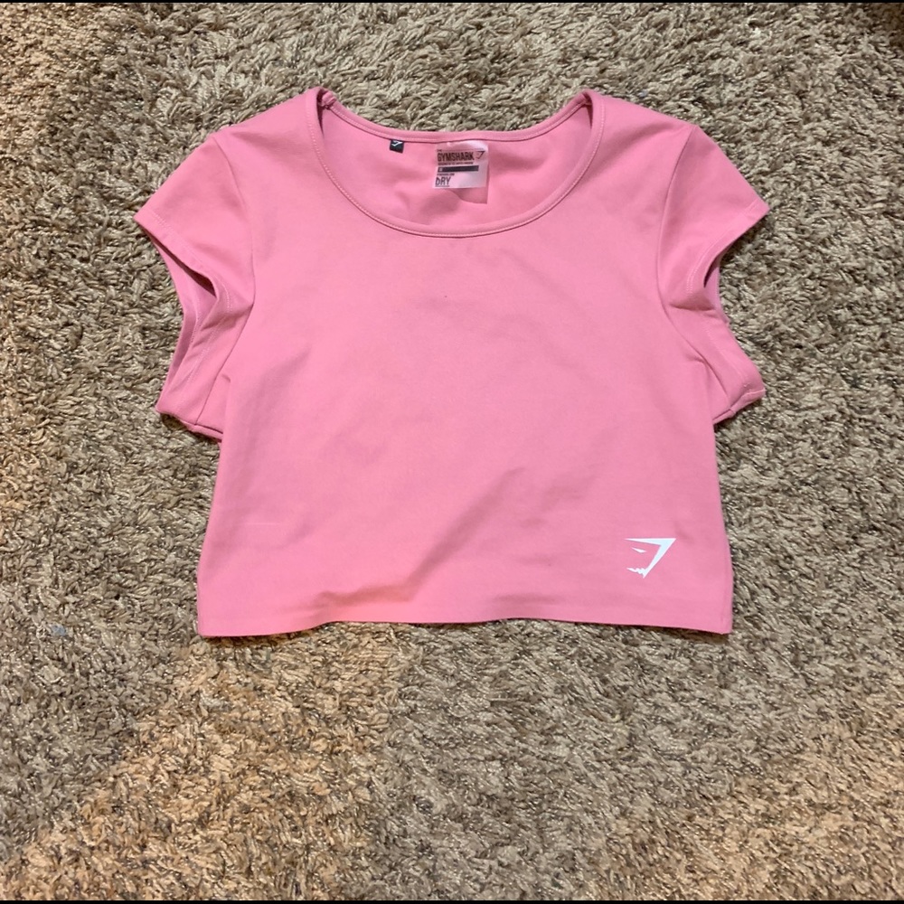 GYMSHARK DREAMY CROP PINK